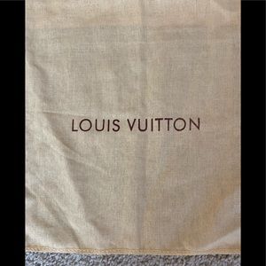 Vintage LOUIS VUITTON Yellow Dust Bag